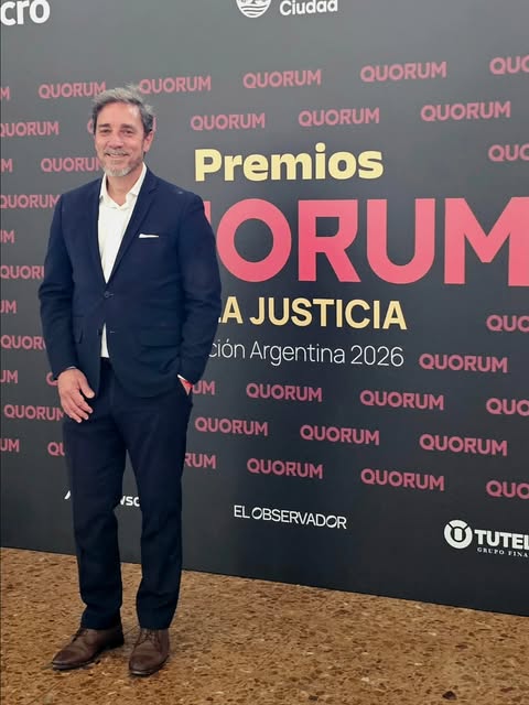 Federico Fernández Sasso en los Premios Quorum 2026